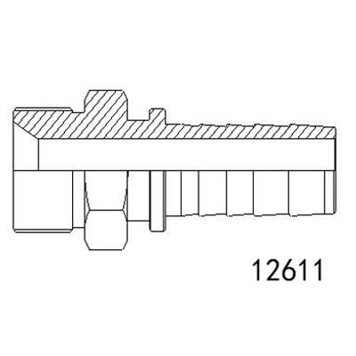 12611英管外螺纹60°系列