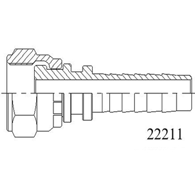 22211英管内螺纹平面系列